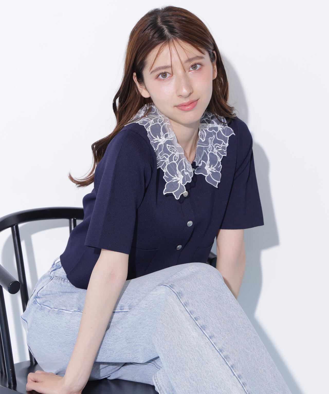 161cm 着用サイズ:FR