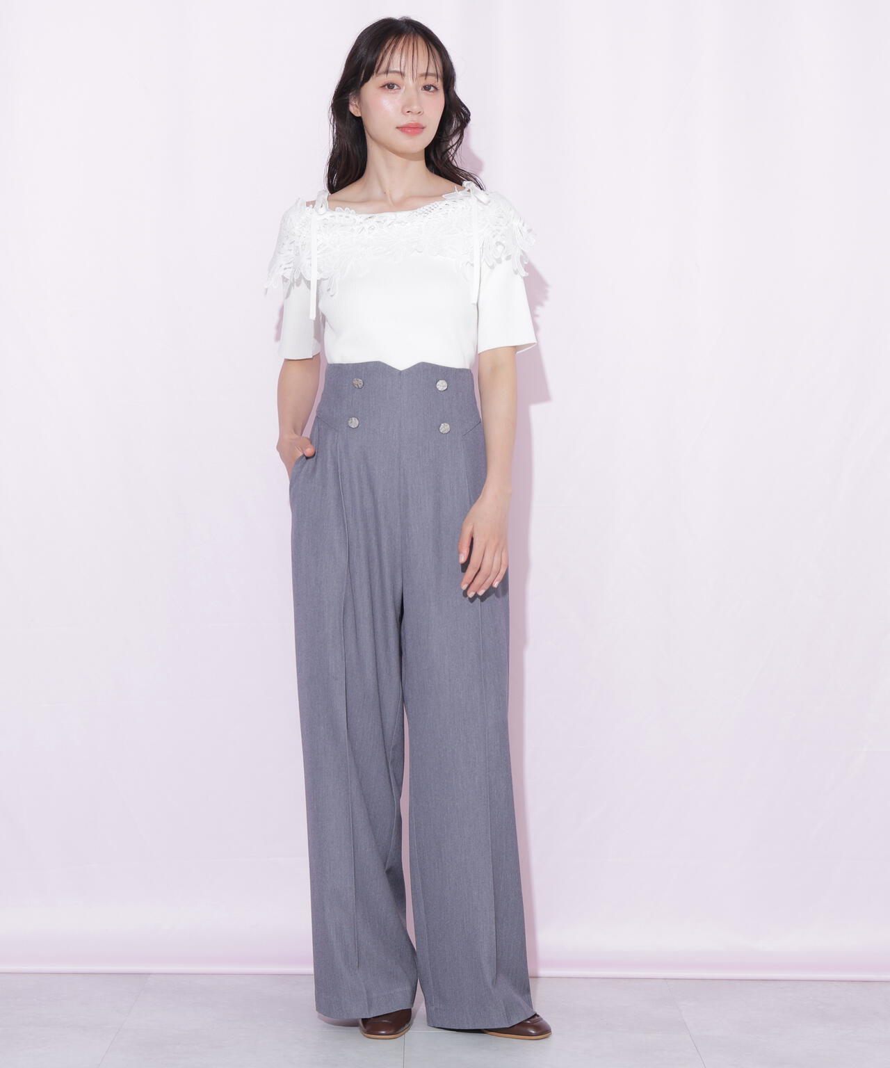 160cm 着用サイズ:FR