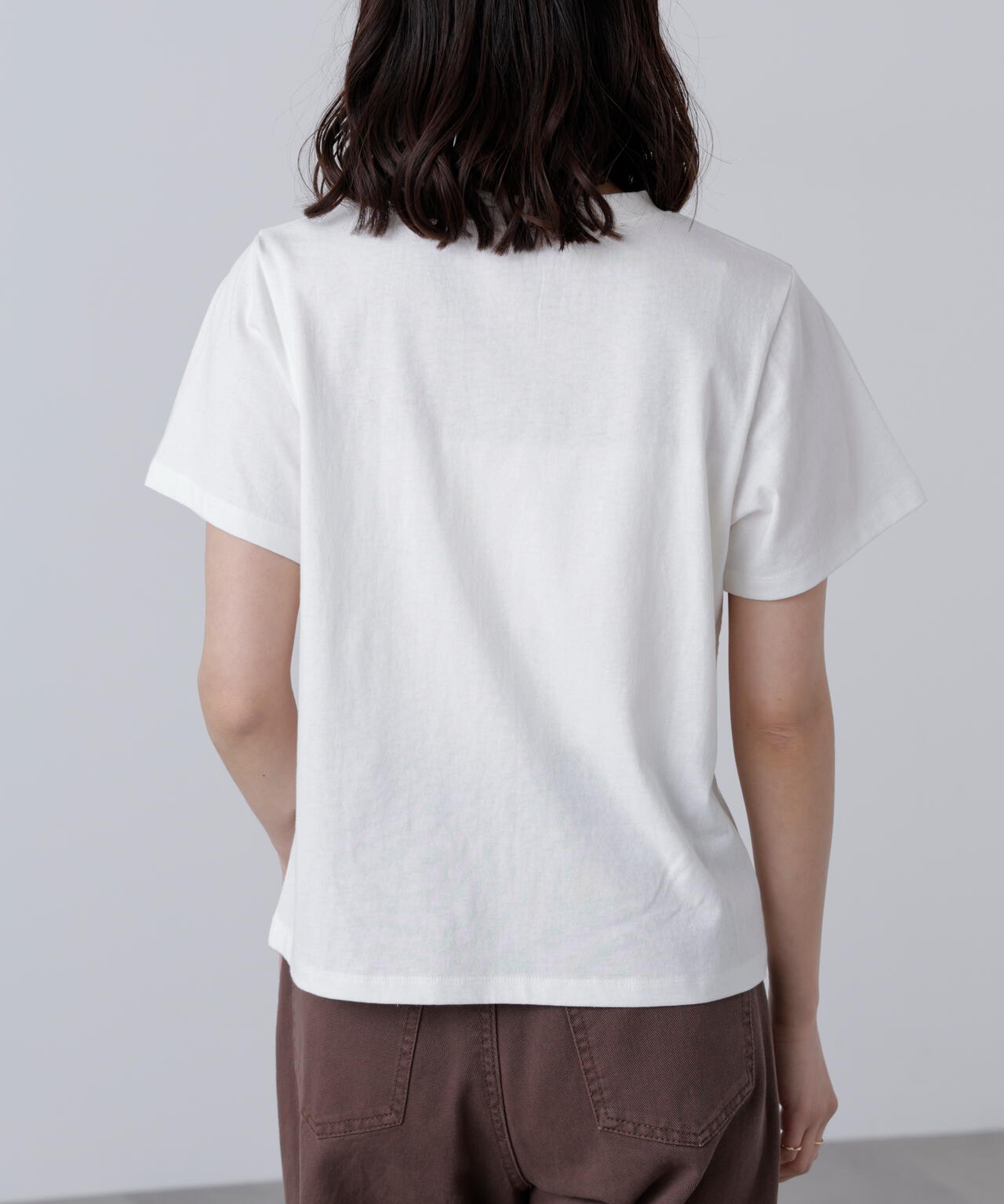 サークルロゴプリントTシャツ
