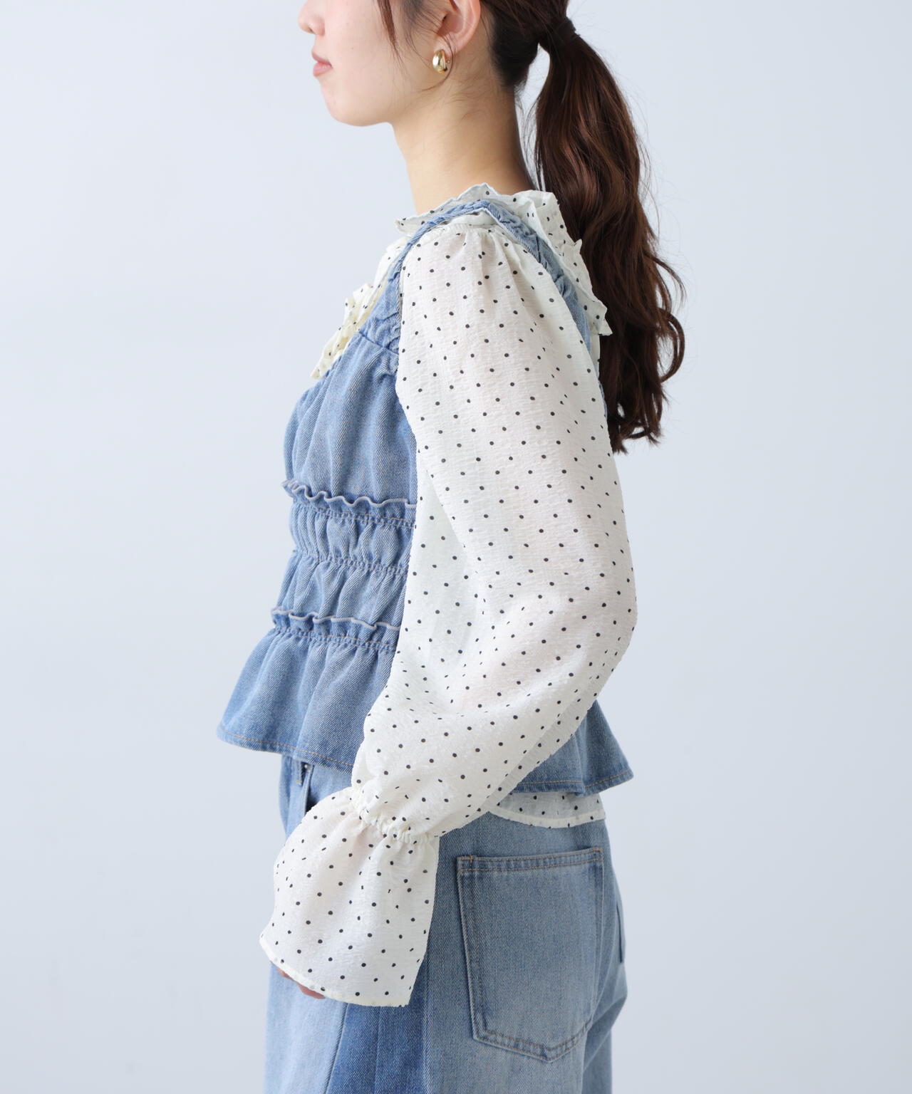 162cm 着用サイズ:FR