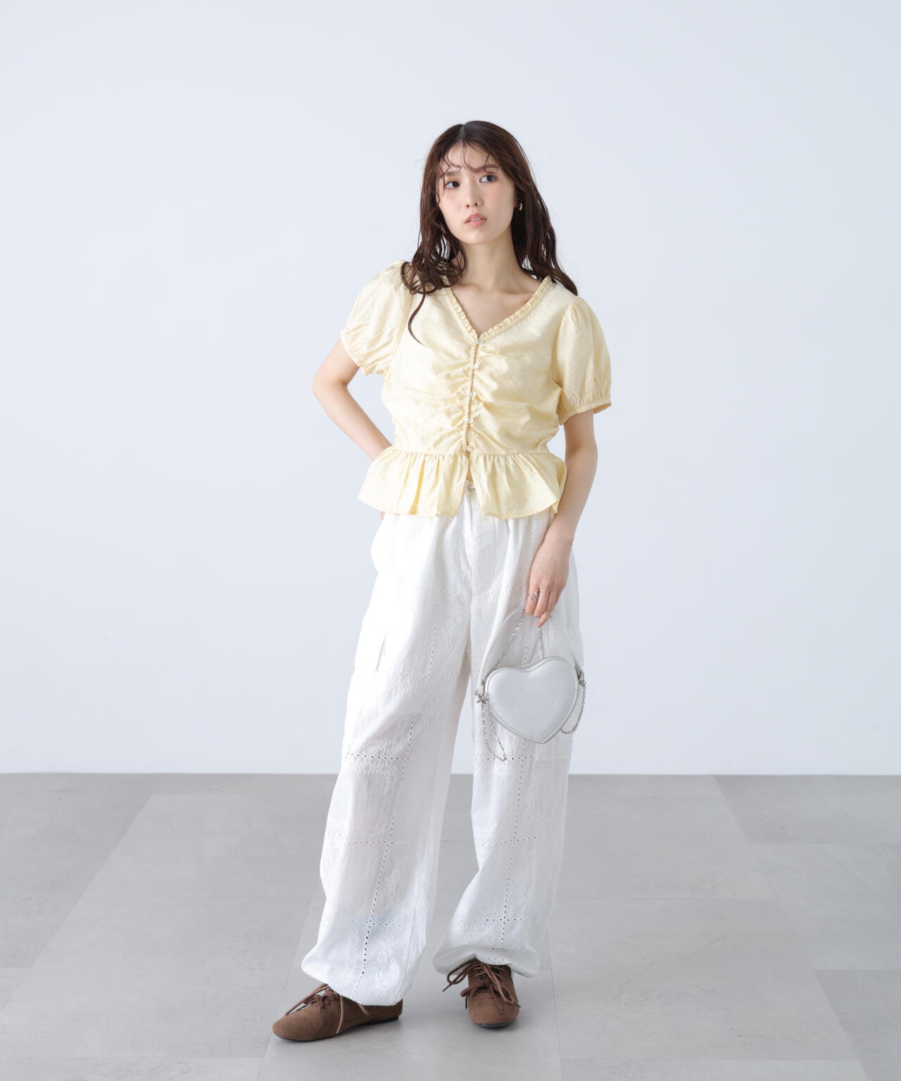 162cm 着用サイズ:FR