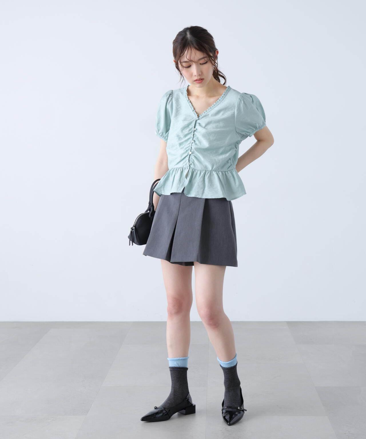 162cm 着用サイズ:FR
