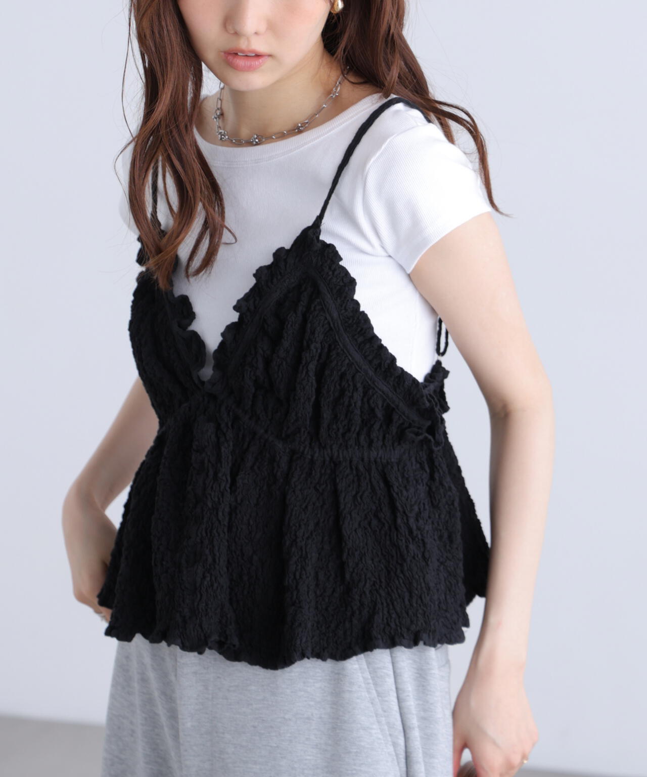 162cm 着用サイズ:FR