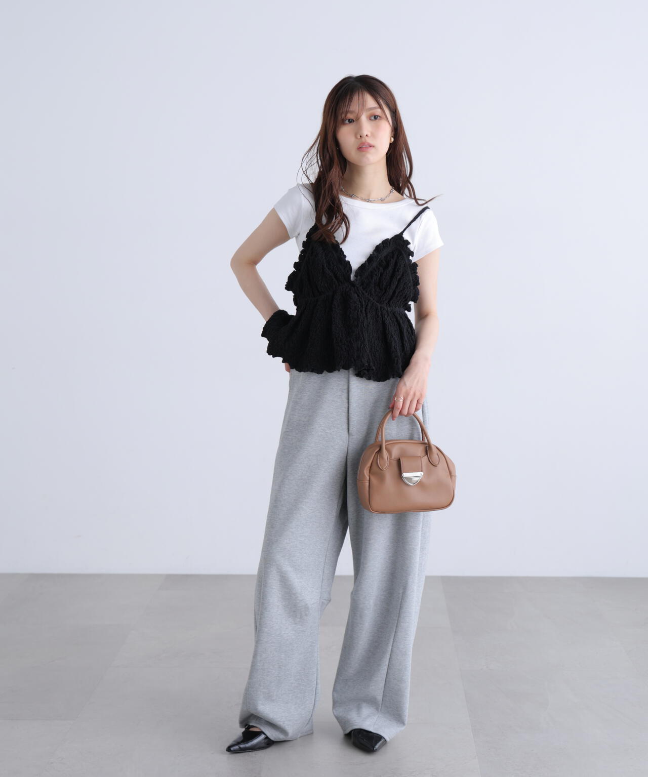 162cm 着用サイズ:FR