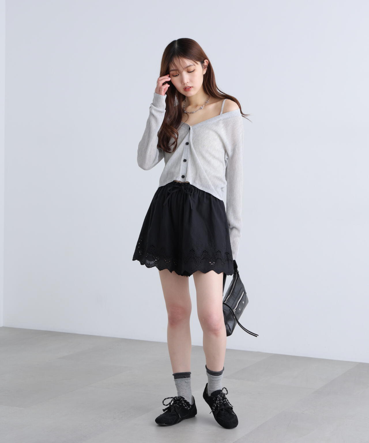 162cm 着用サイズ:FR