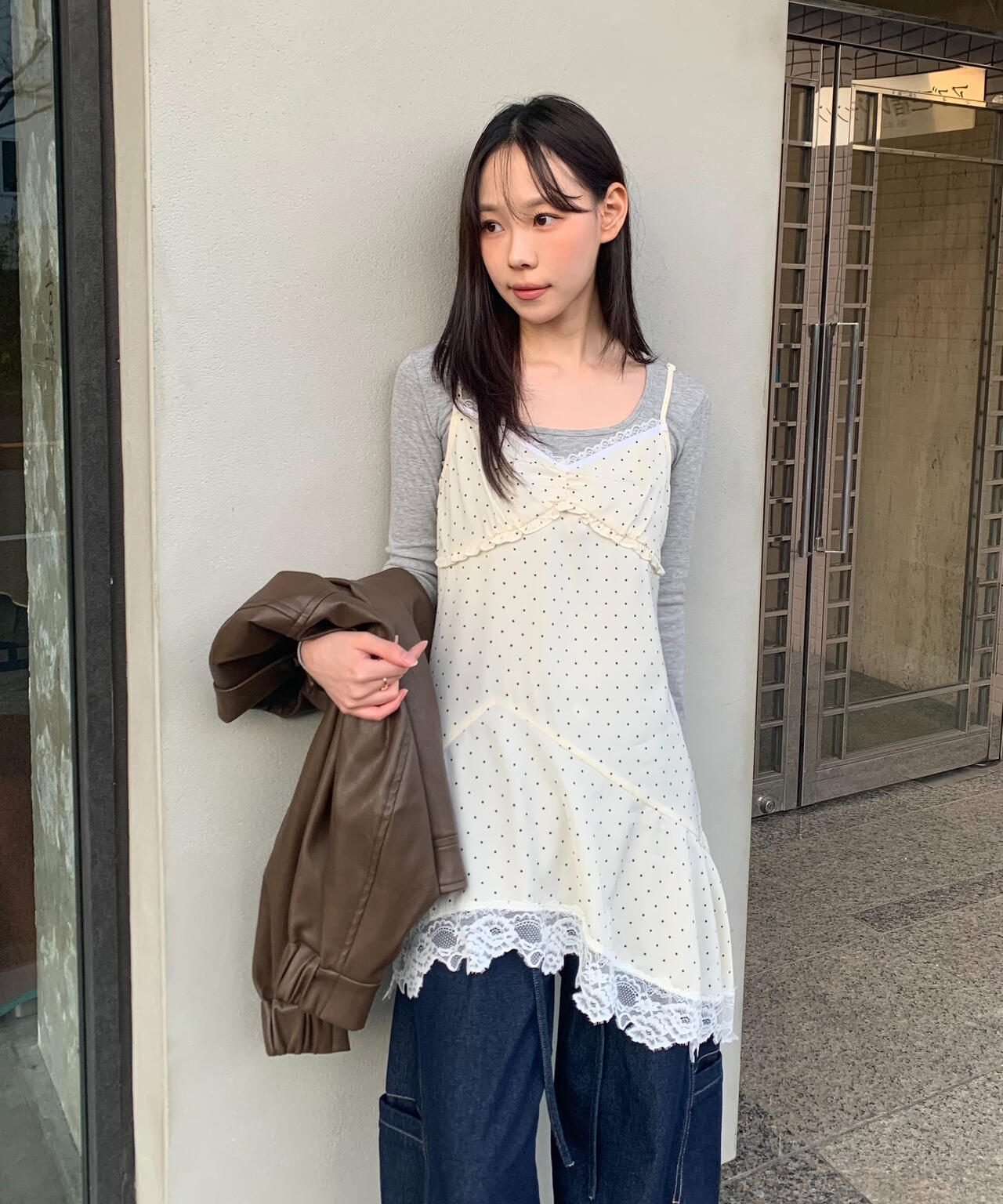 イレヘムキャミワンピース