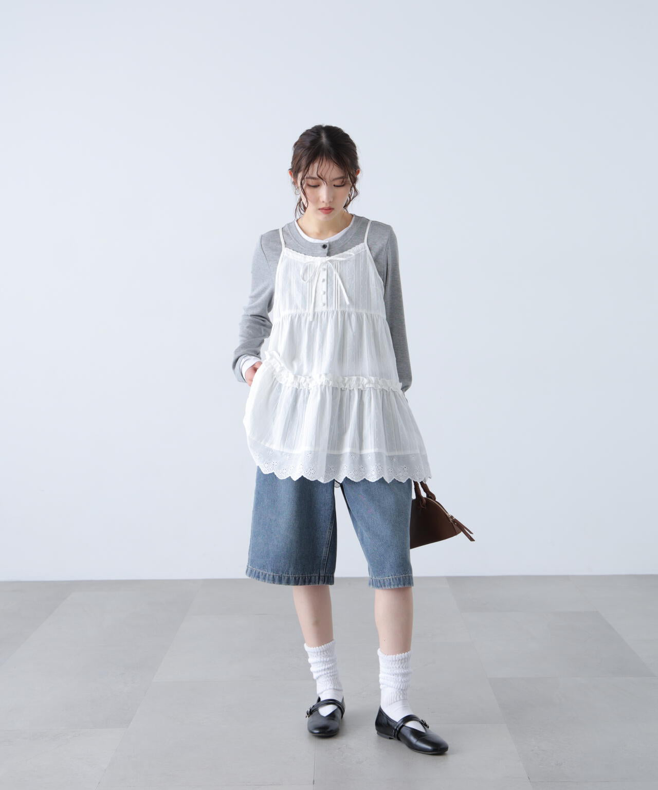 162cm 着用サイズ:FR