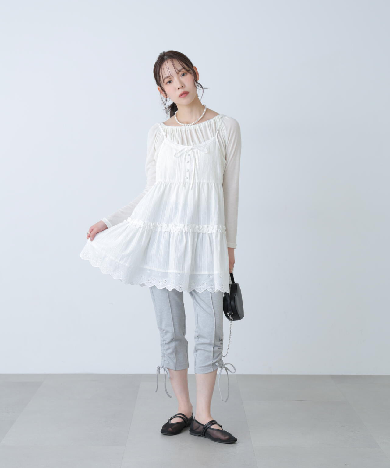 162cm 着用サイズ:FR
