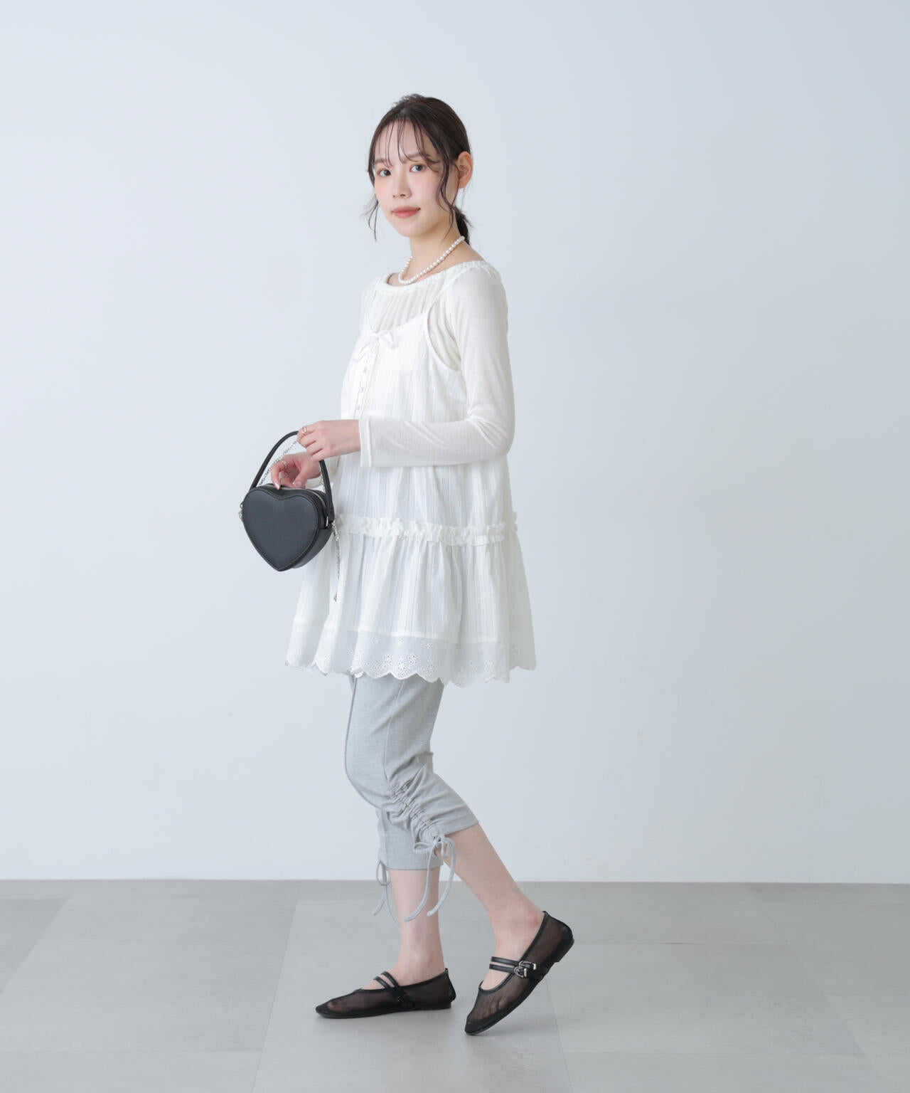 162cm 着用サイズ:FR