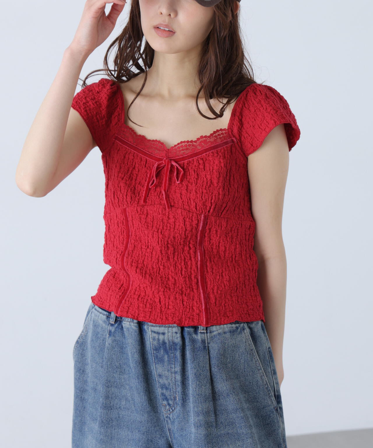 162cm 着用サイズ:FR