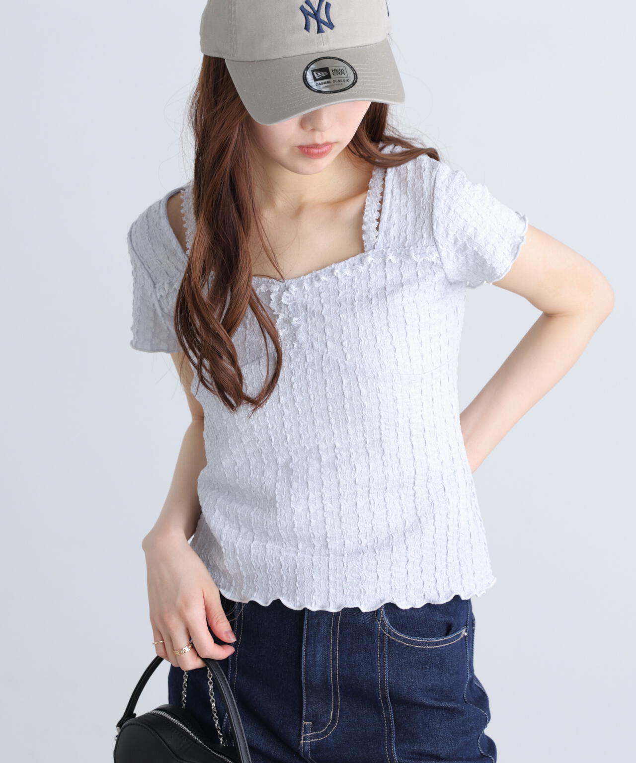 162cm 着用サイズ:FR