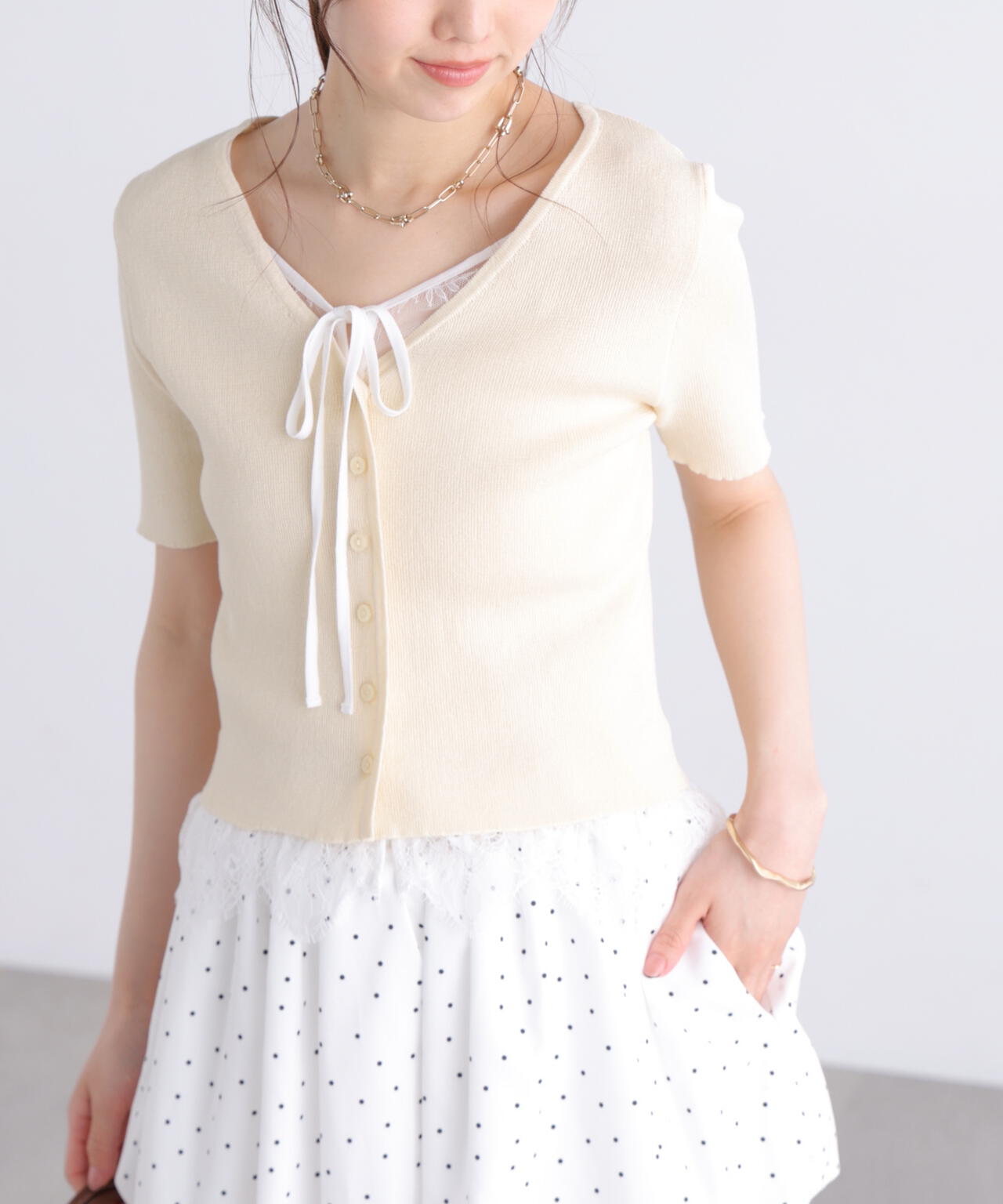 162cm 着用サイズ:FR