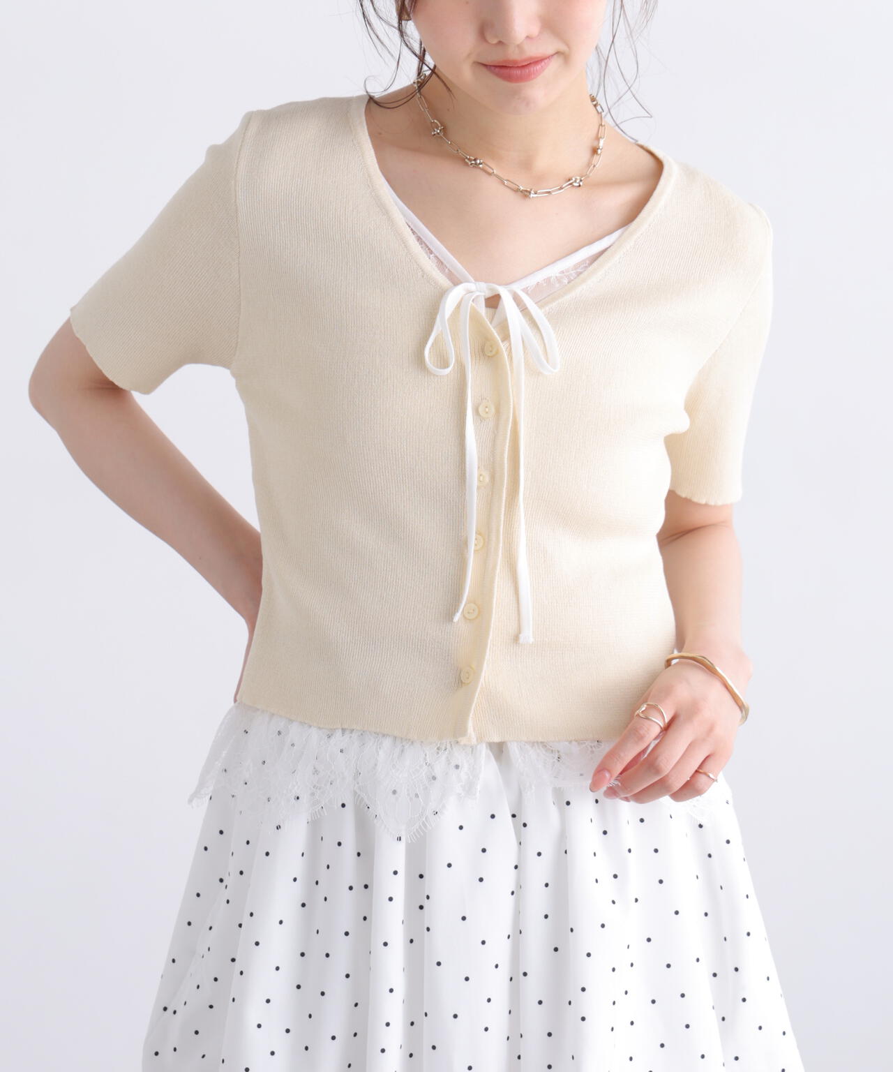 162cm 着用サイズ:FR