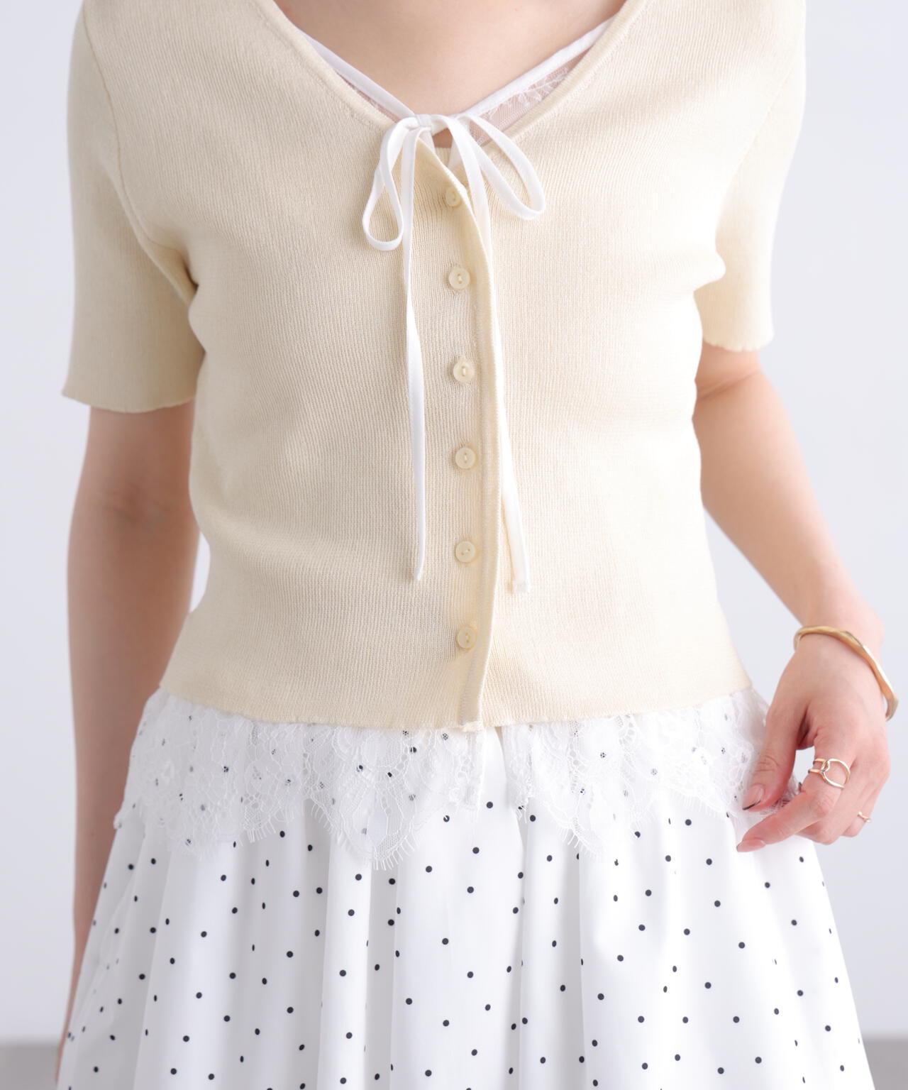 162cm 着用サイズ:FR