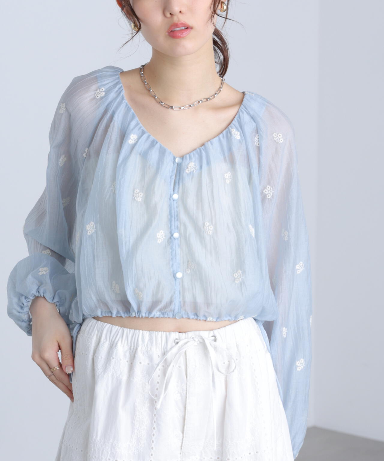 162cm 着用サイズ:FR