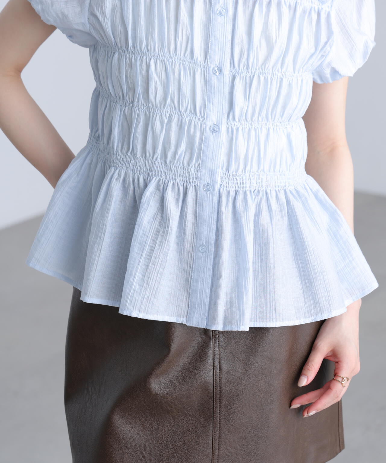 162cm 着用サイズ:FR