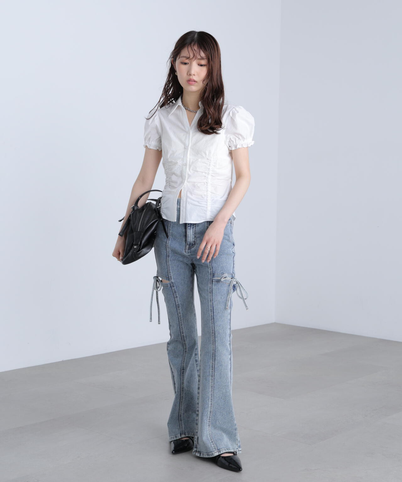 162cm 着用サイズ:FR