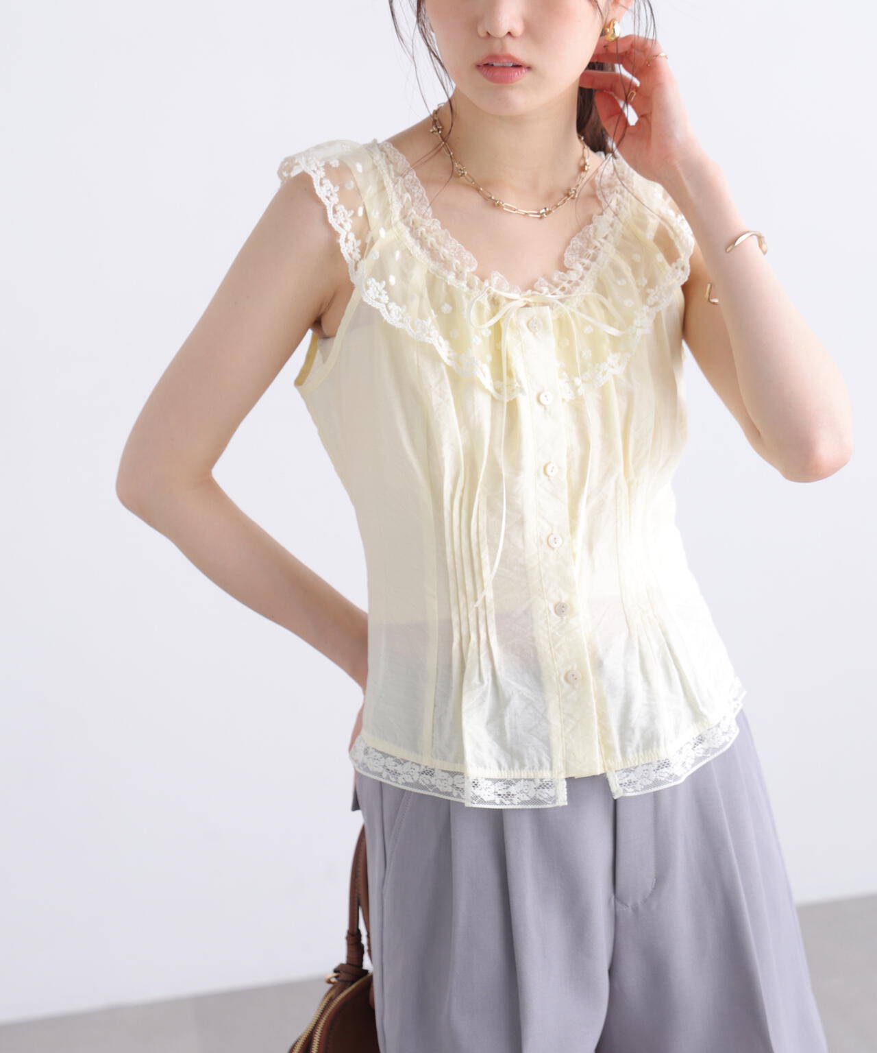162cm 着用サイズ:FR