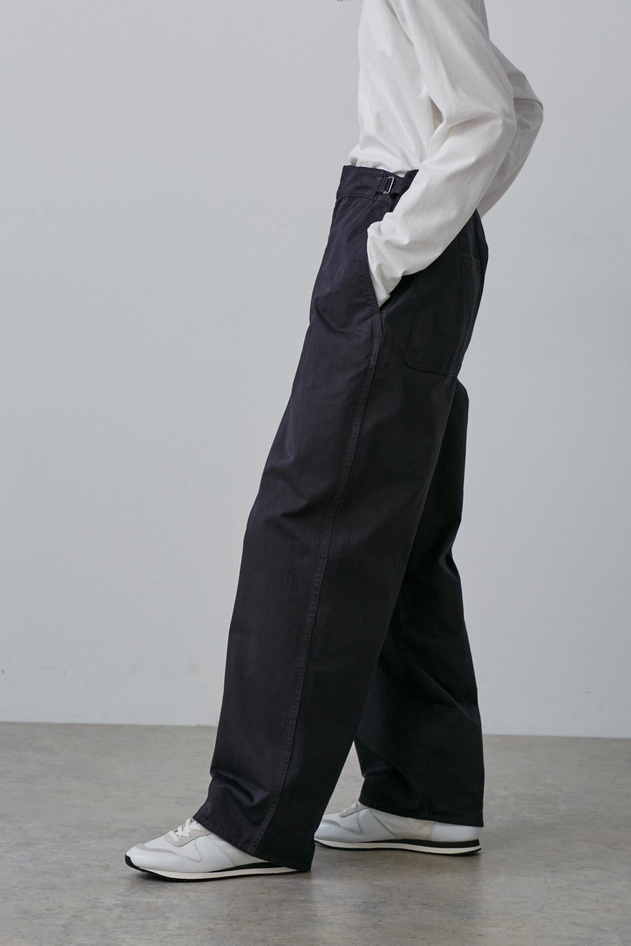 Y / ORGANIC COTTON CHINO ADJUSTER TR