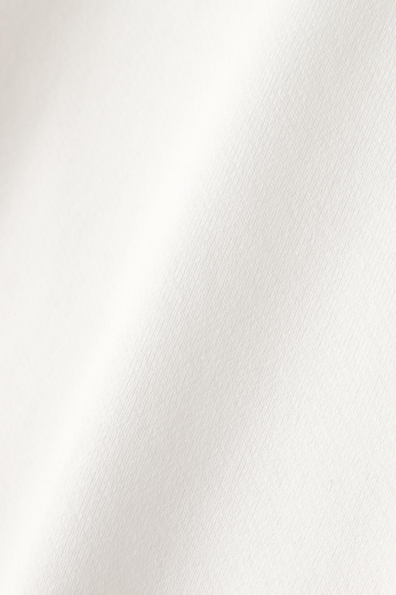 Y / ORGANIC COTTON BLEND HEAVY WEIGHT FLEECE HALF ZIP