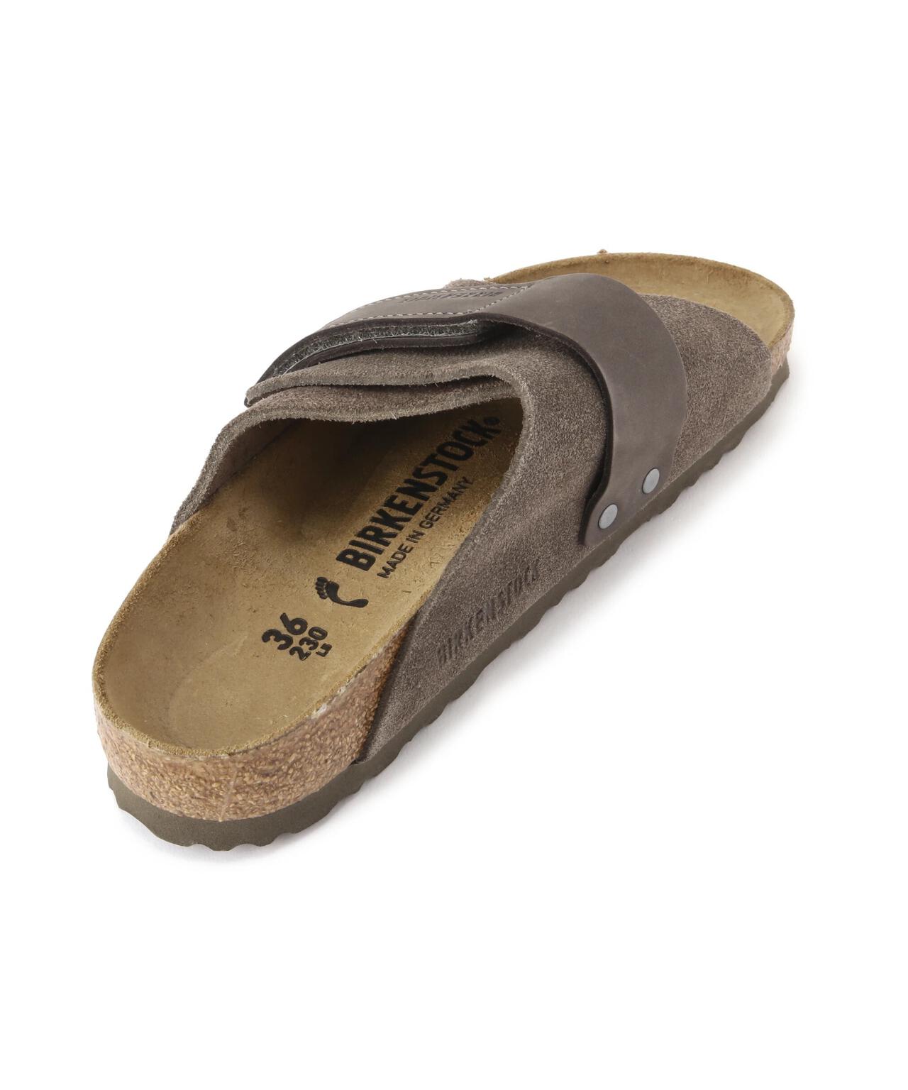BIRKENSTOCK / KYOTO LENB/LEVE CONCRETE GRAY WOMEN