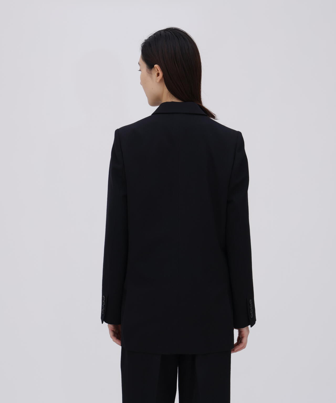 blurhms / WOOL GABARDINE DOUBLE-BREASTED JACKET