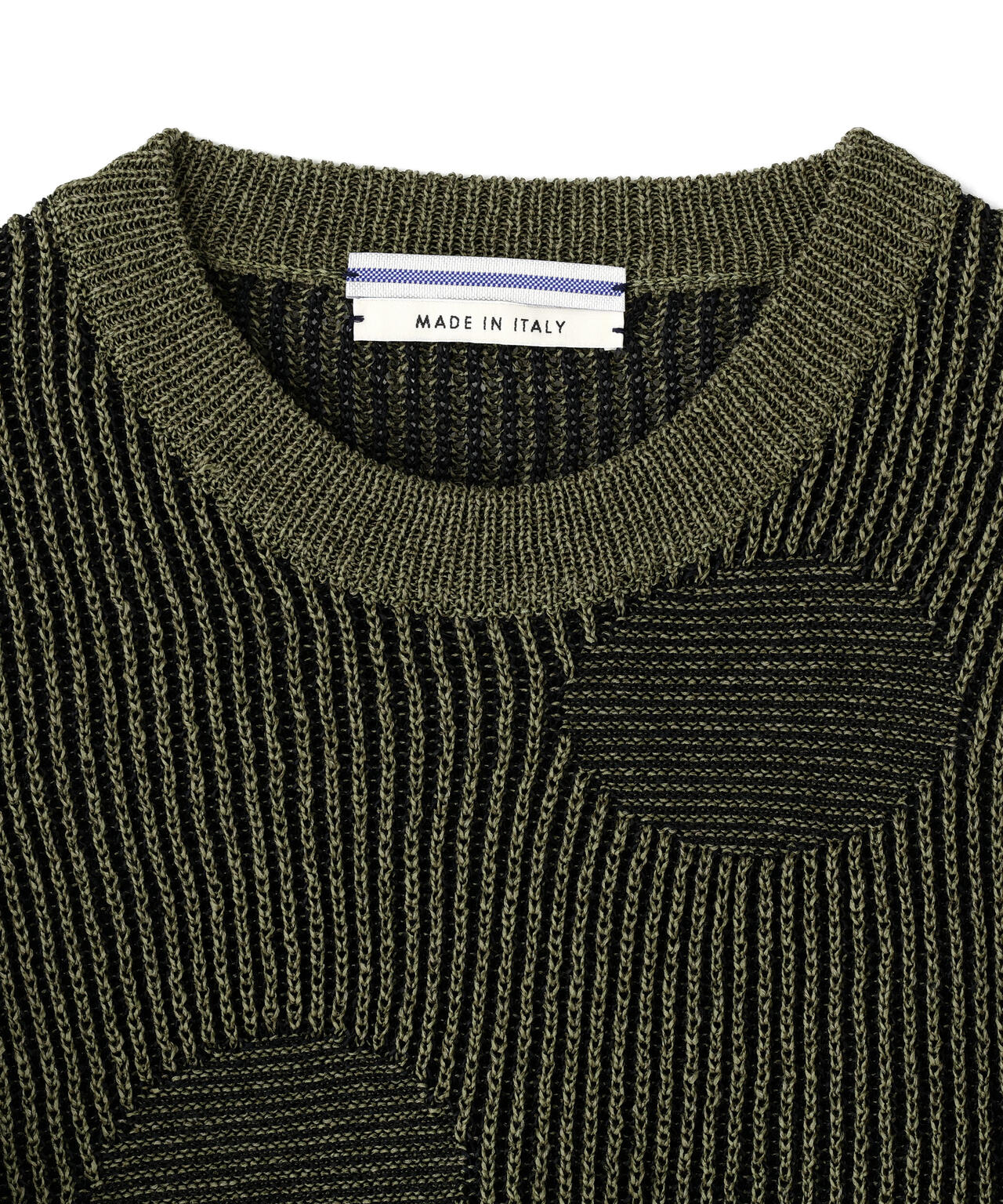 Cristaseya / RIBBED POLKA DOTS WASHI PAPER SWEATER