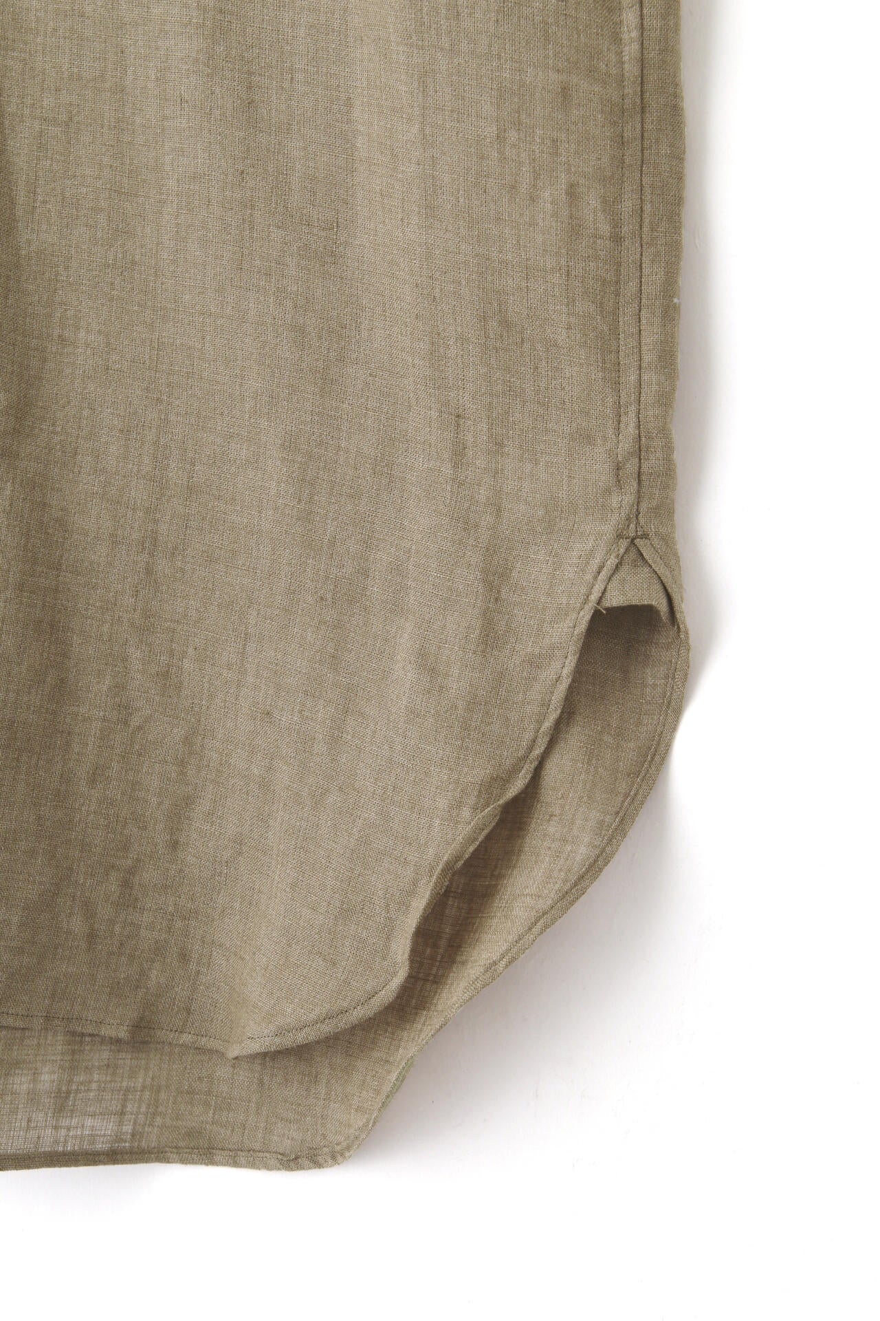 YLEVE / LINEN POPLIN SHIRT