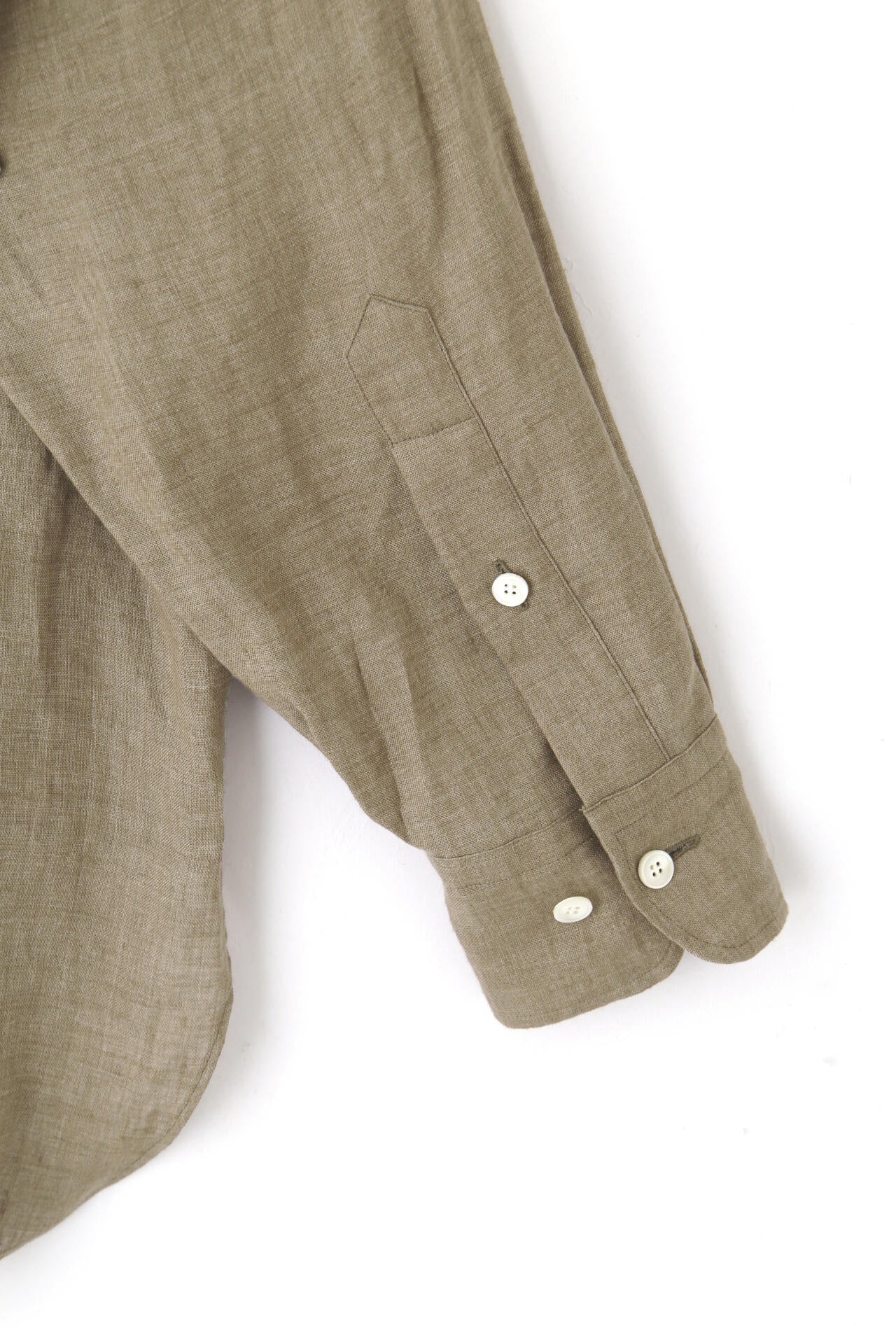 YLEVE / LINEN POPLIN SHIRT