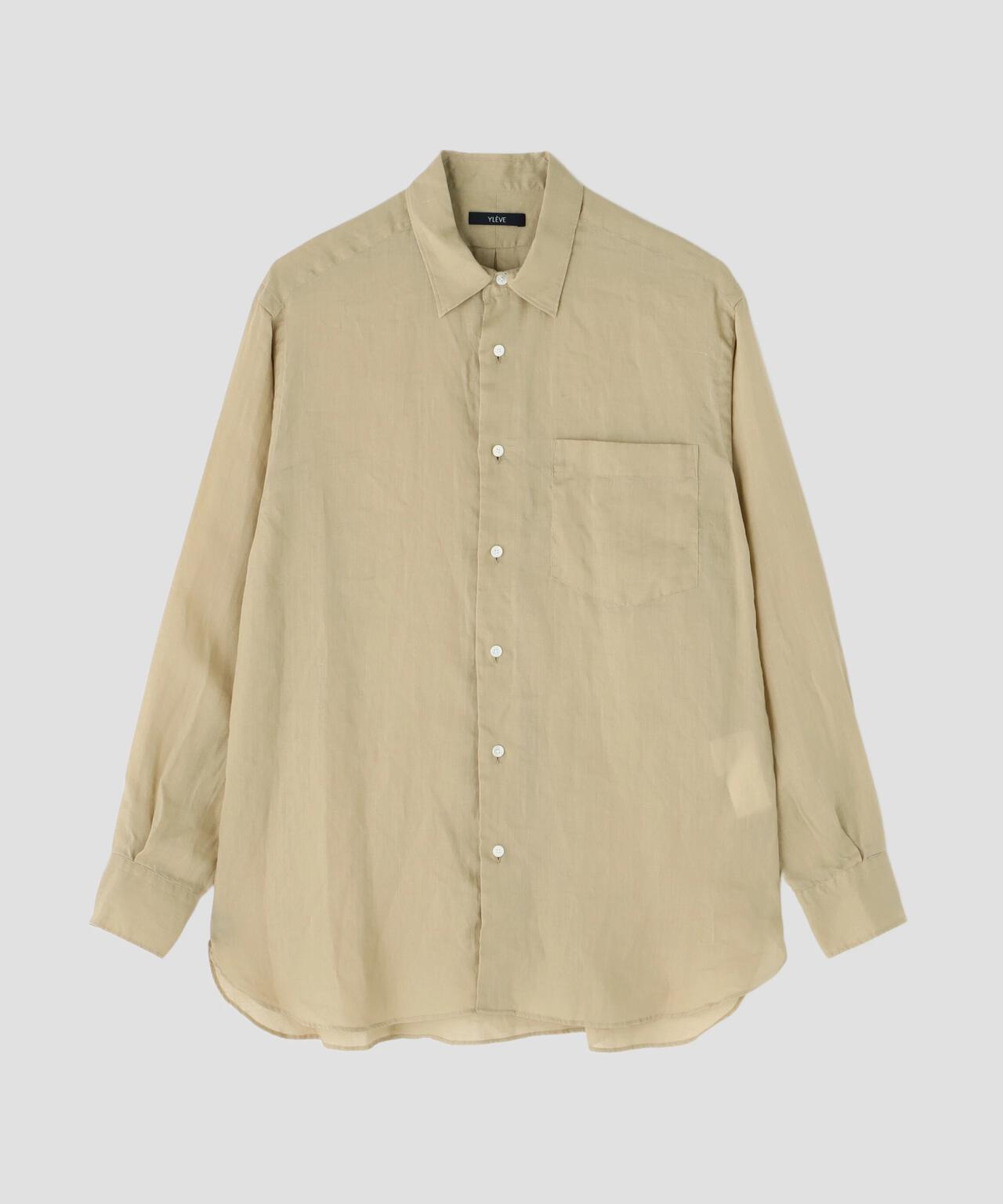 YLEVE / ROYAL RAMIE BROAD SHIRT