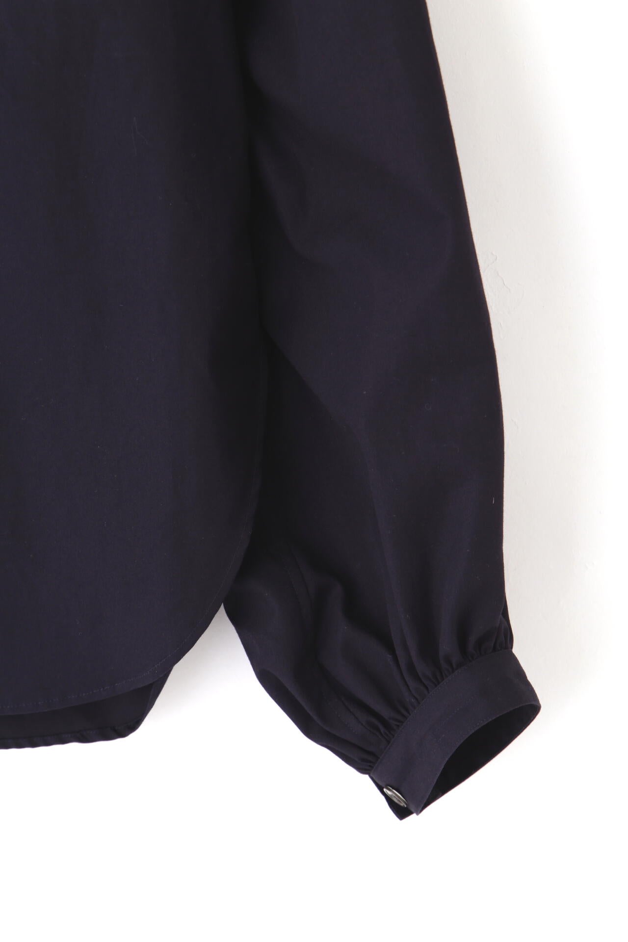 YLEVE / BOURRIENNE COTTON TYPEWRITER RUFFLE BLOUSE