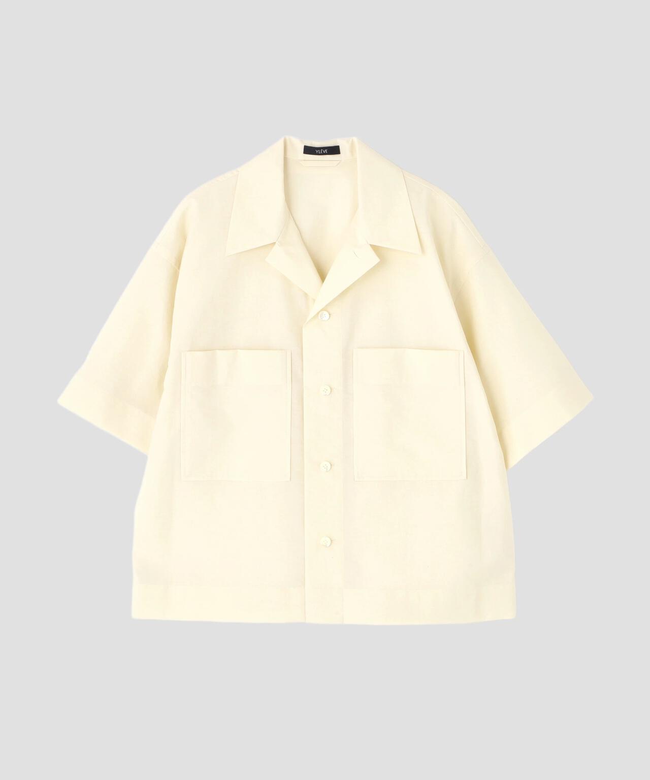 YLEVE / COTTON NYLON WASHER SHIRT