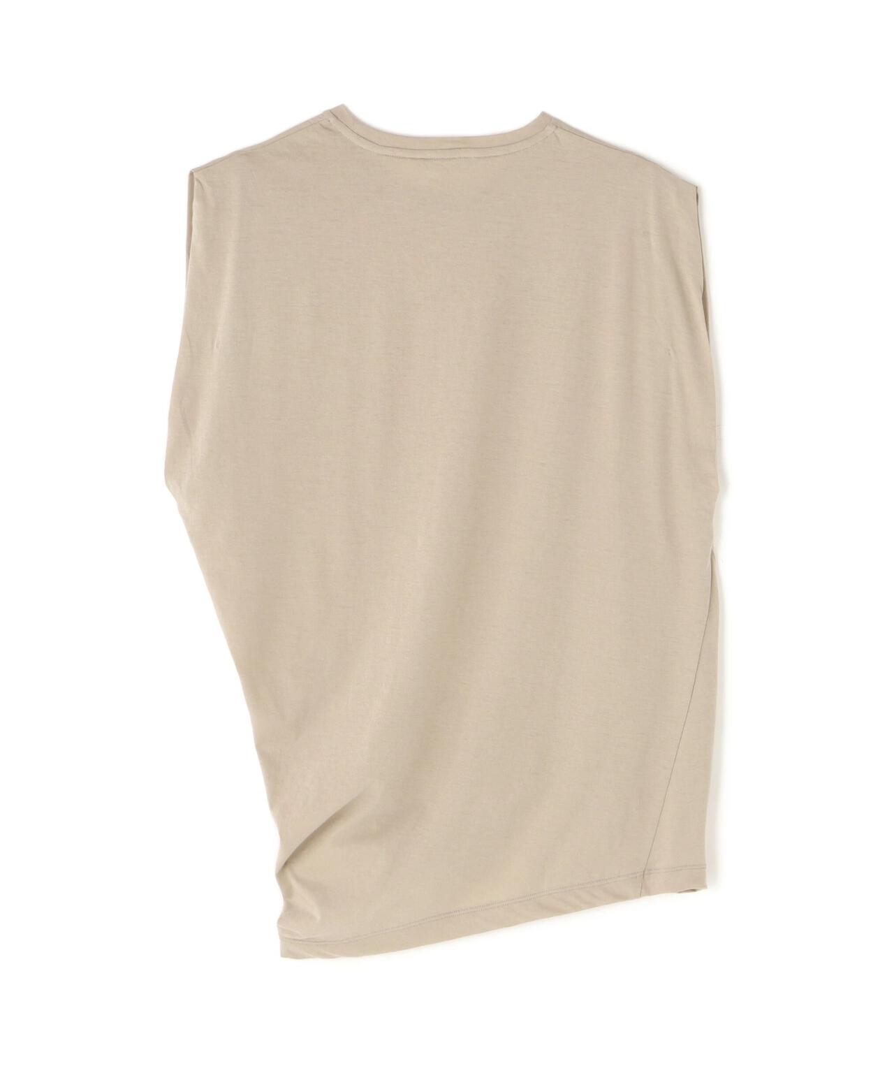 YLEVE / COTTON TWISTED NO SLEEVE PULL OVER