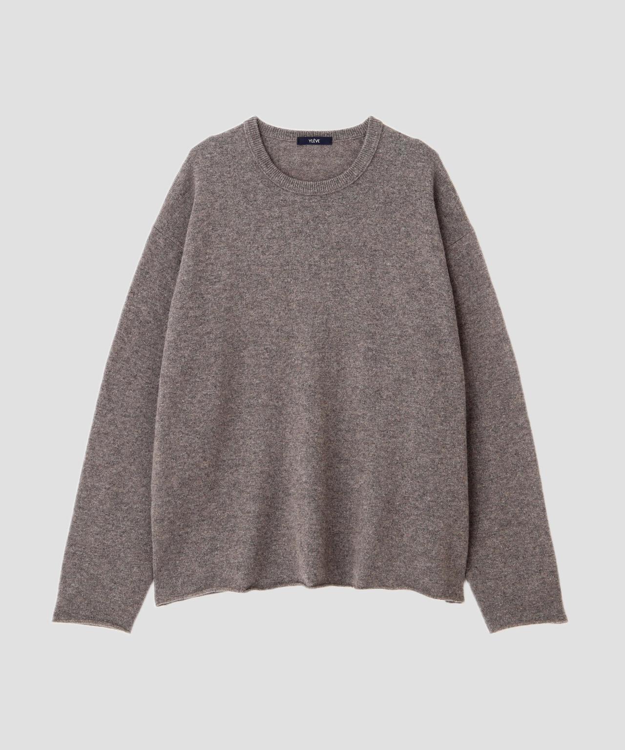 YLEVE / CASHMERE KNIT T‐SHIRT