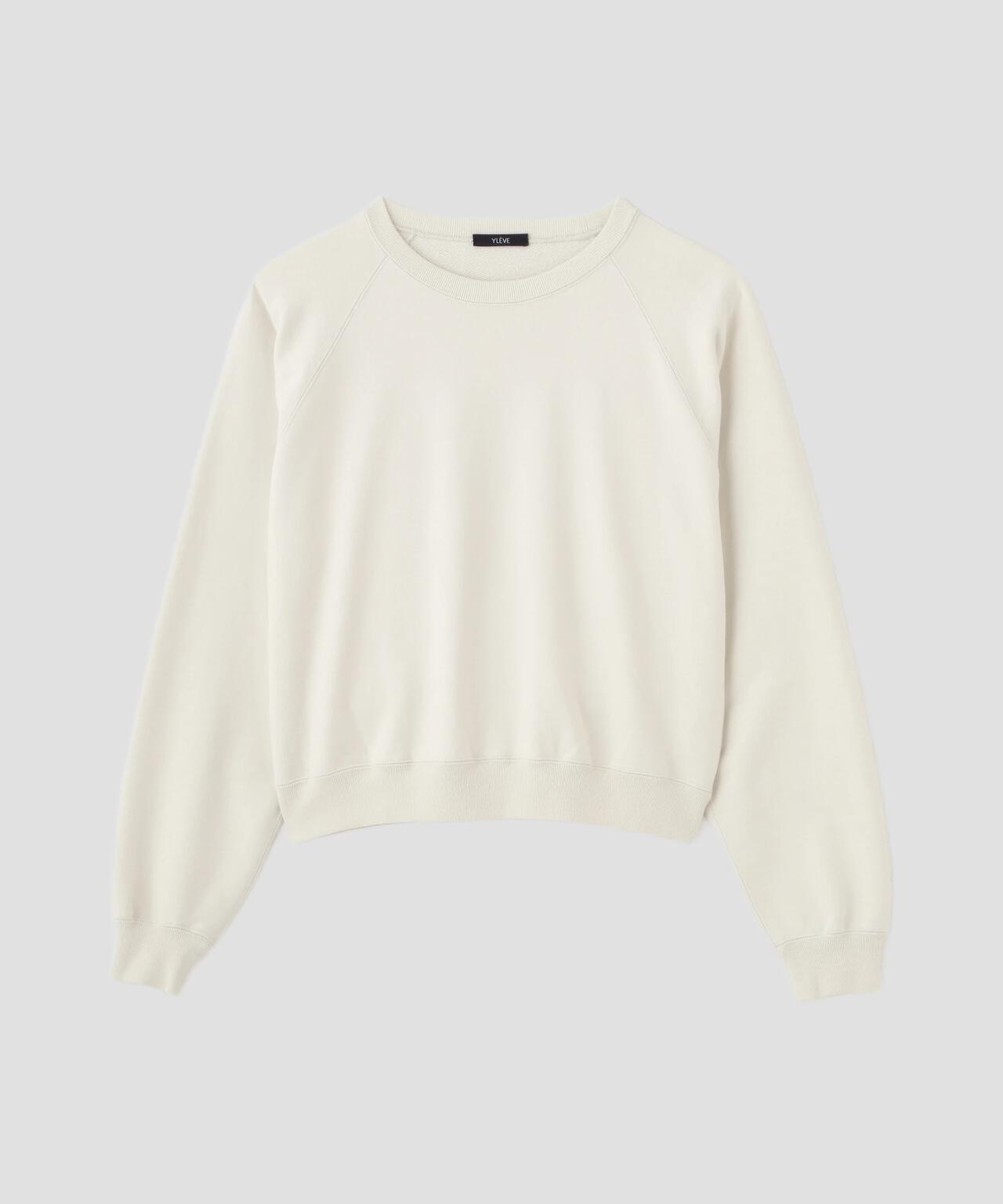 YLEVE / ORGANIC COTTON SUN FADED SWEAT PULLOVER