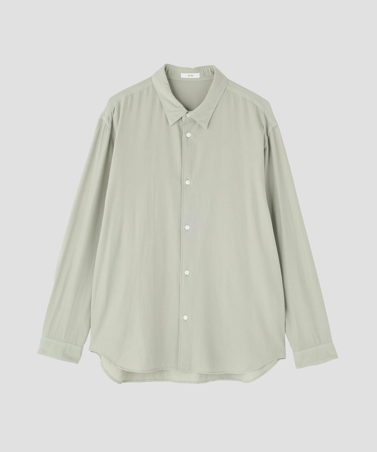 ATON / COTTON SILK VIERA LOOSE FIT SHIRT