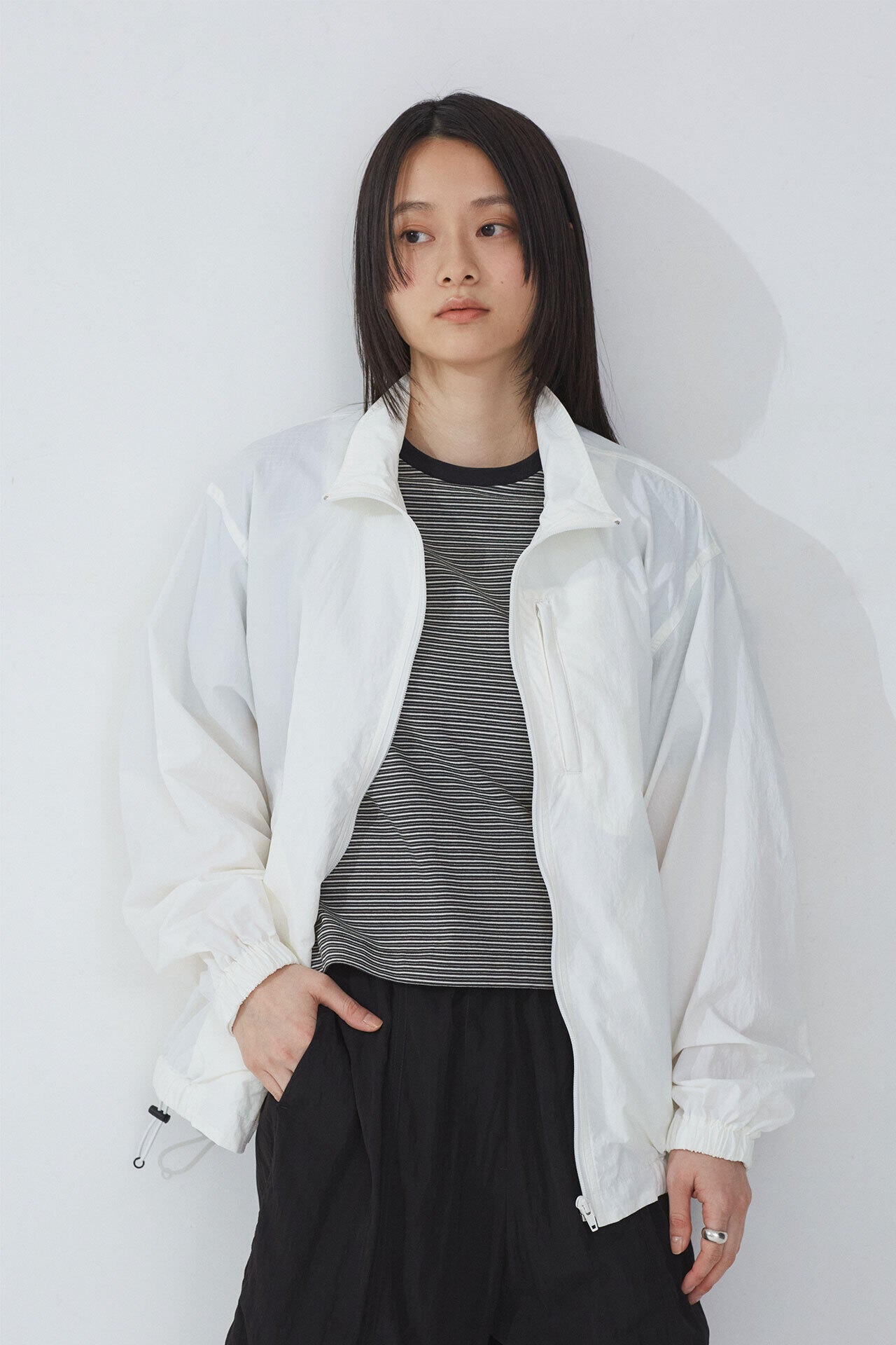 Y / RECYCLE NYLON MIX TAFFETA BZ