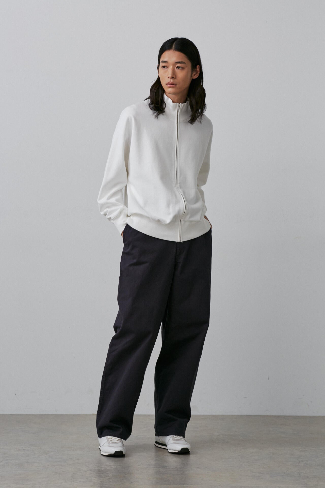 Y / ORGANIC COTTON HEAVY WEIGHT FLEECE BZ