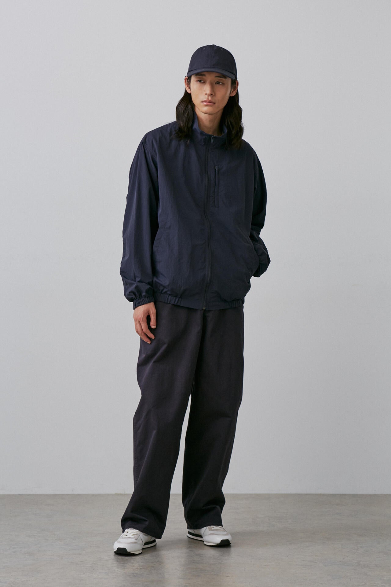 Y / ORGANIC COTTON CHINO ADJUSTER TROUSERS