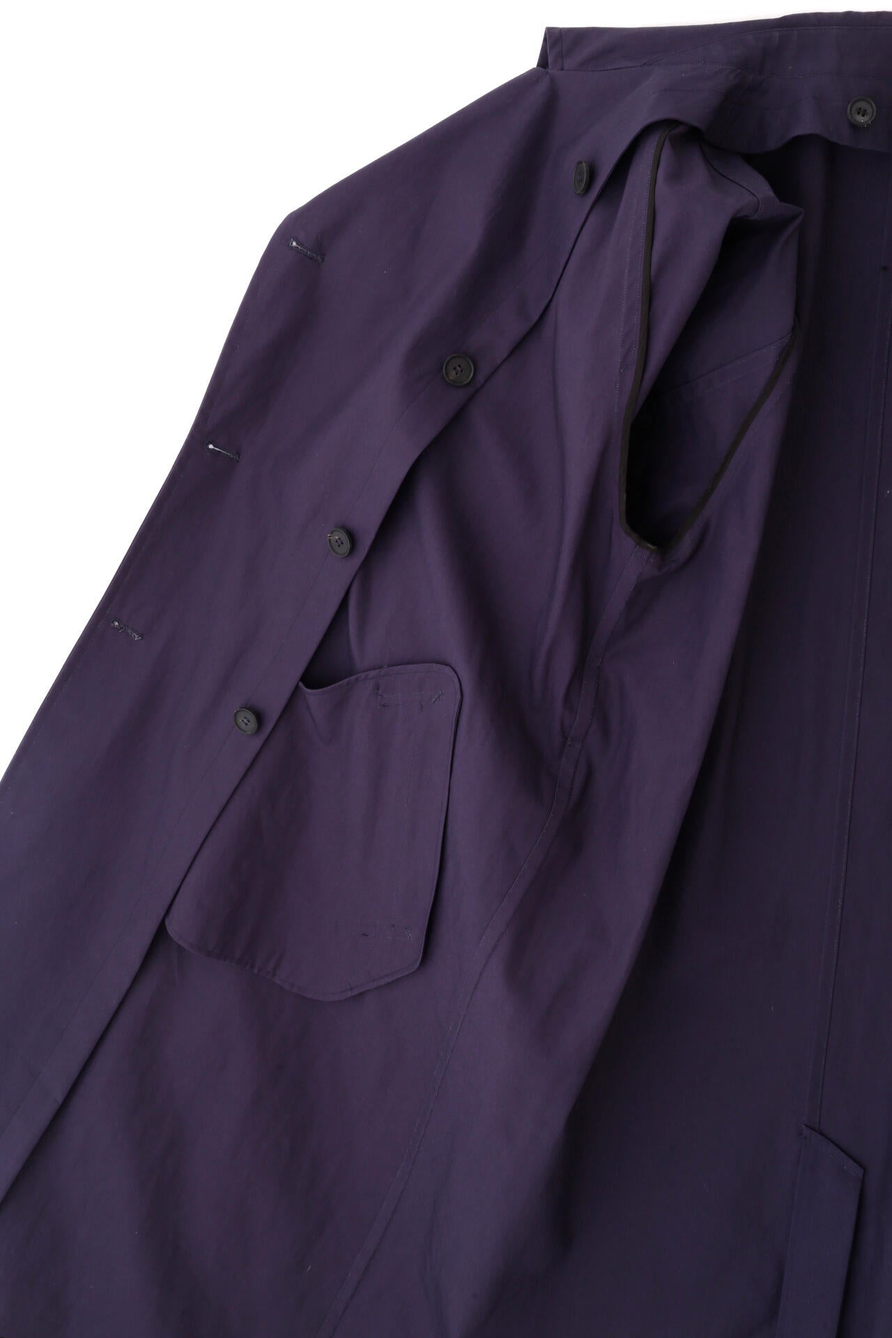 YLEVE / HIGHDENSITY COTTON BROAD LINER COAT