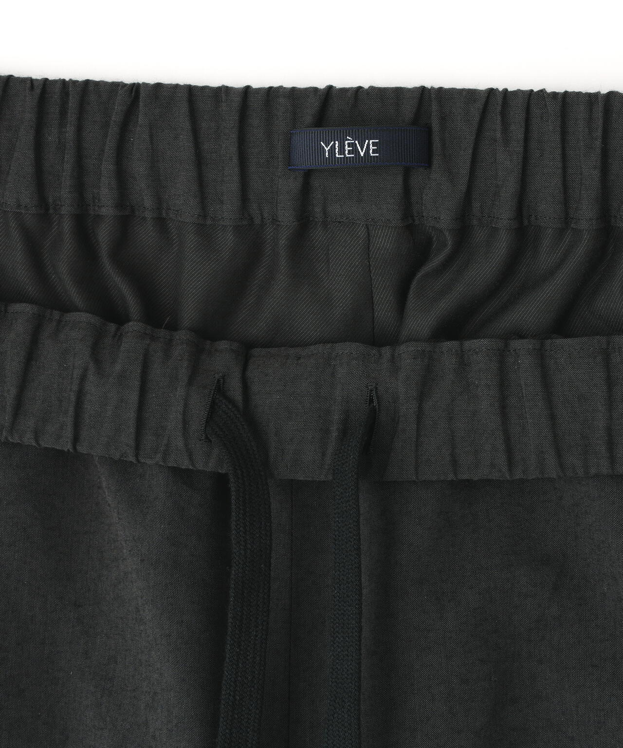 YLEVE / DOBBY STRIPE CHAMBRAY EASY TROUSERS