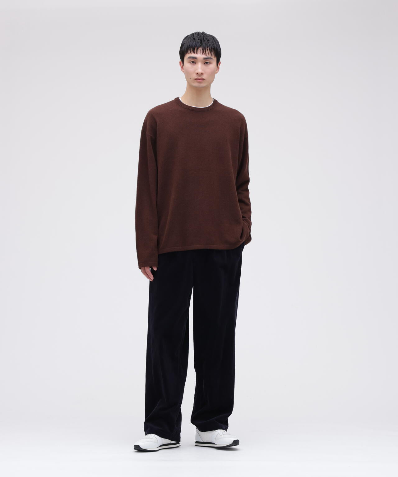 YLEVE / CASHMERE KNIT T‐SHIRT
