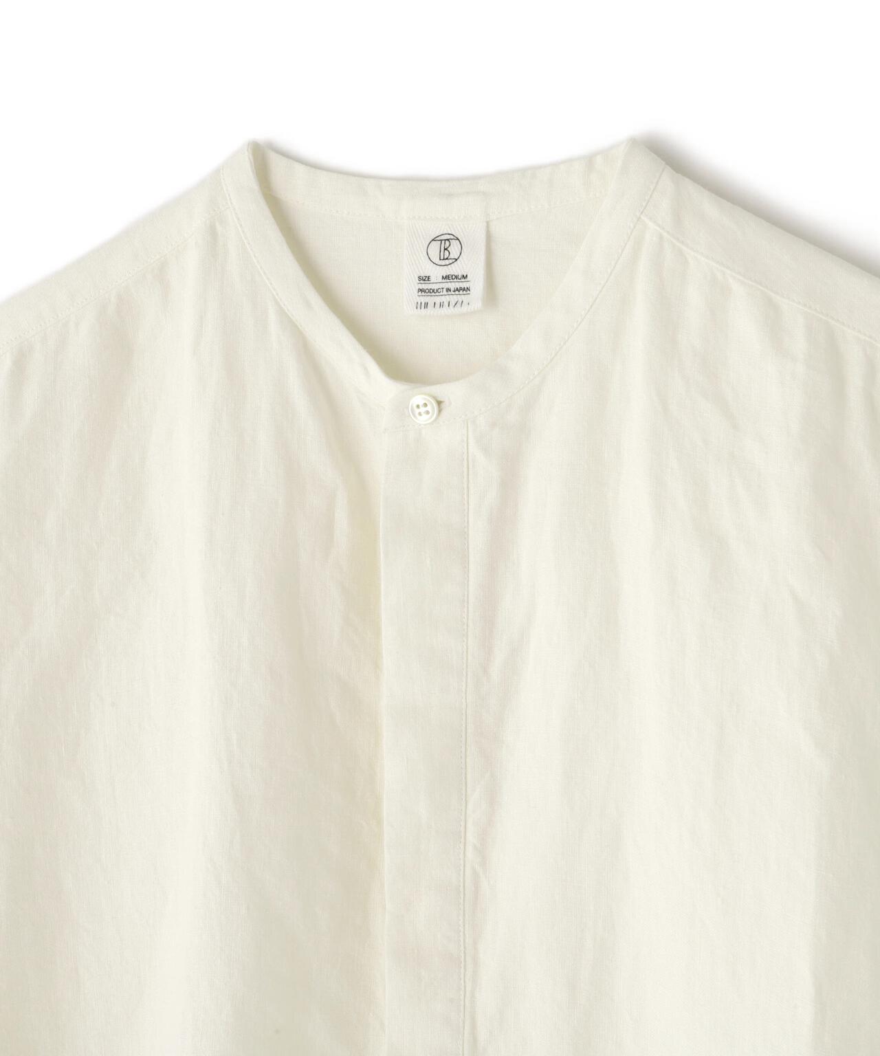 THE LIBRARY / LINEN PULL OVER SHIRT