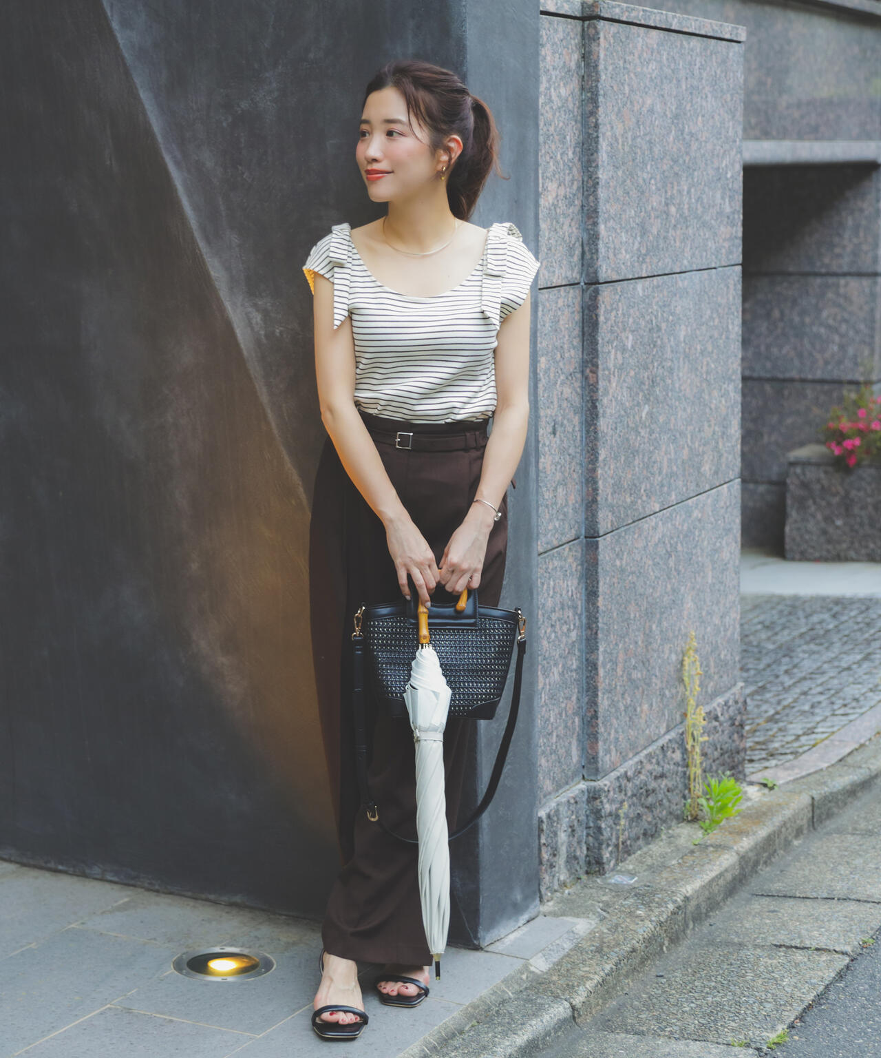 東レサマーシールド<長傘>COKAGE+ 竹手元 50cm