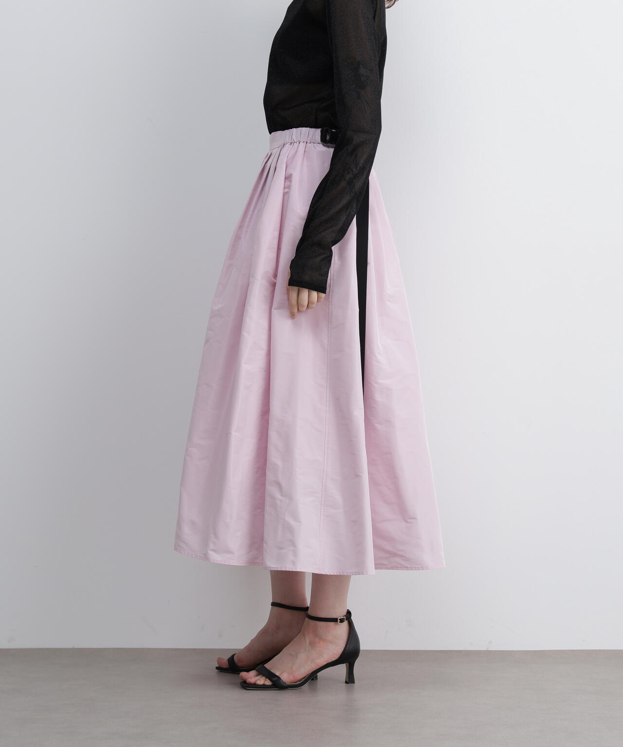 <UNiPH>スパークルタフタスカート