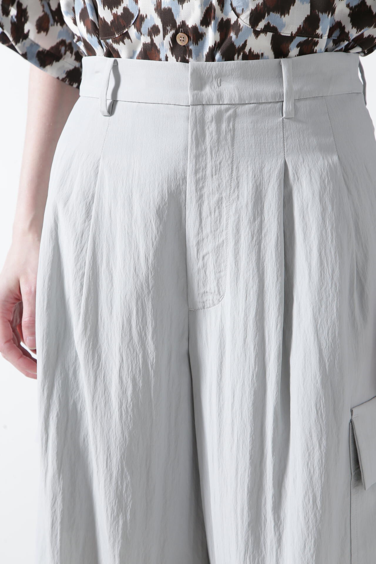 Nylon Stretch Cargo Pants