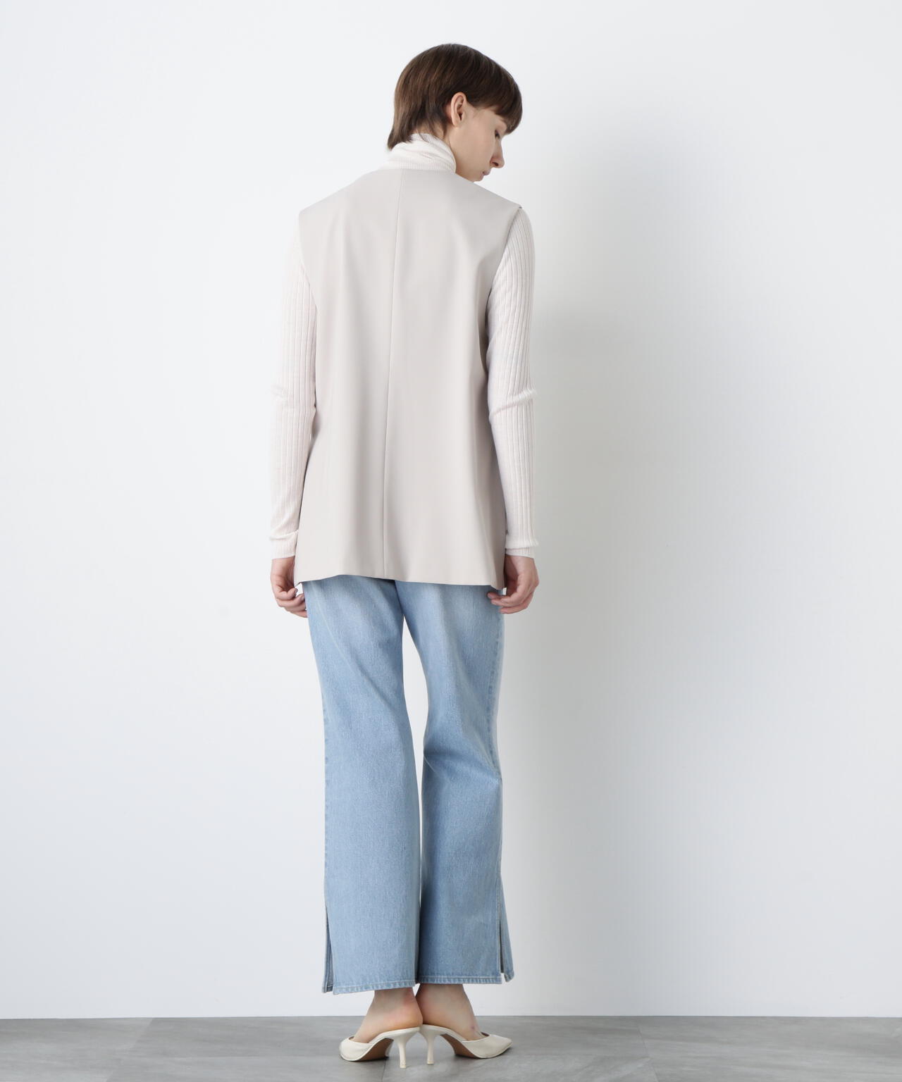 Metal Button Gilet