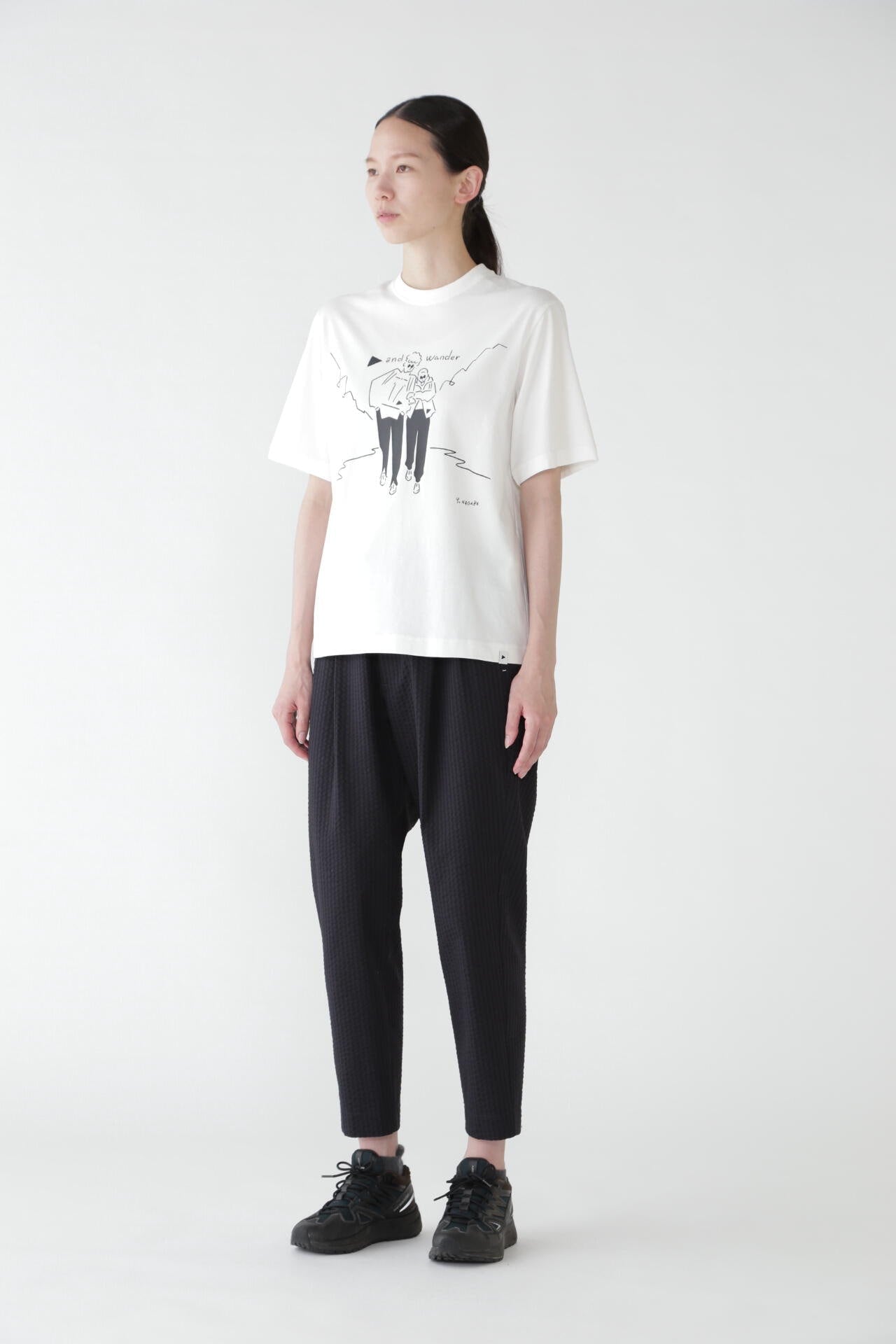 Dry soft seersucker pants