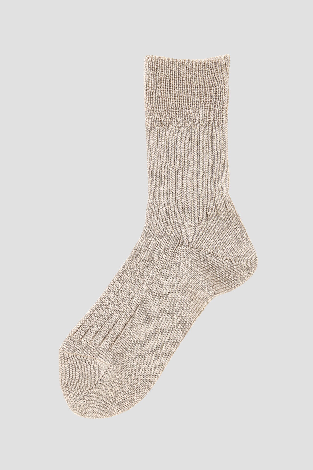 LINEN RIB SOCKS