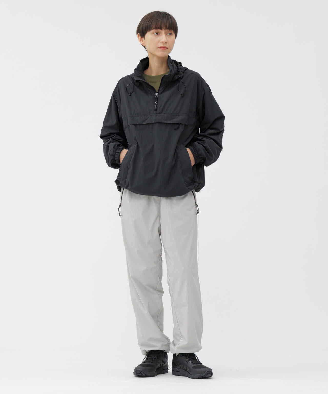 FINEGAUGE WASHABLE WOOL JERSEY TOP